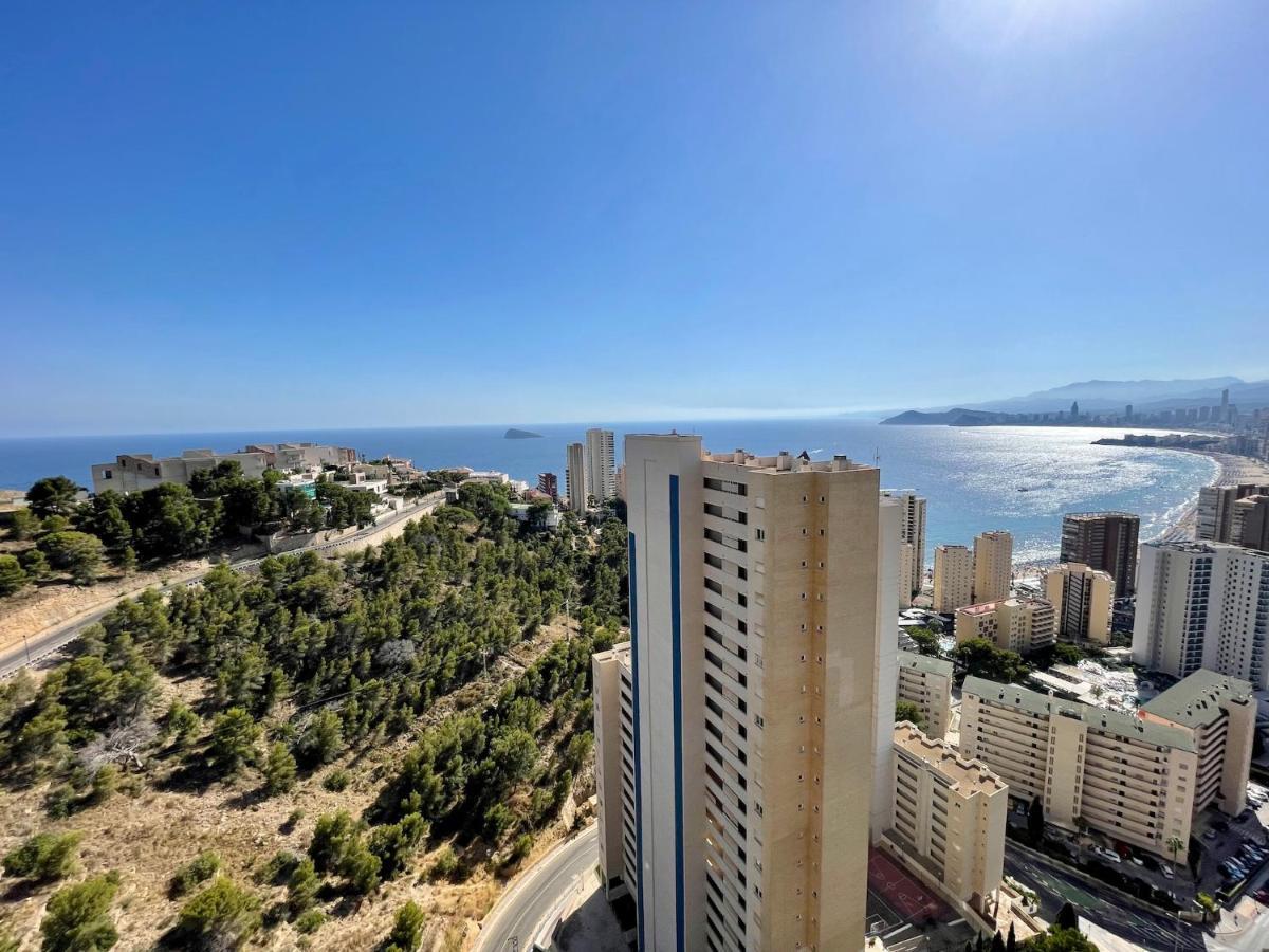 Lujoso Apartamento Con Vistas Al Mar En Mirador Del Mediterraneo By Gestaltur Benidorm Kültér fotó