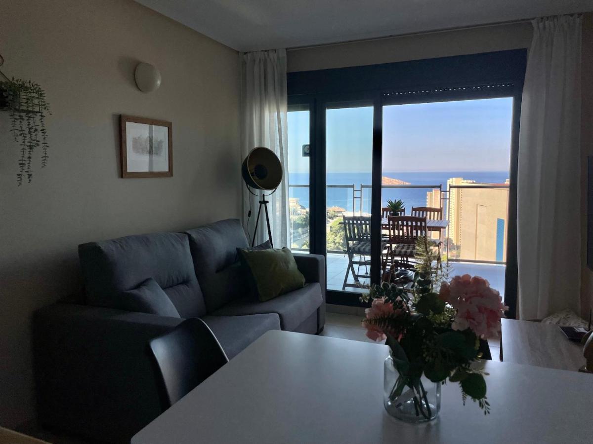 Lujoso Apartamento Con Vistas Al Mar En Mirador Del Mediterraneo By Gestaltur Benidorm Kültér fotó