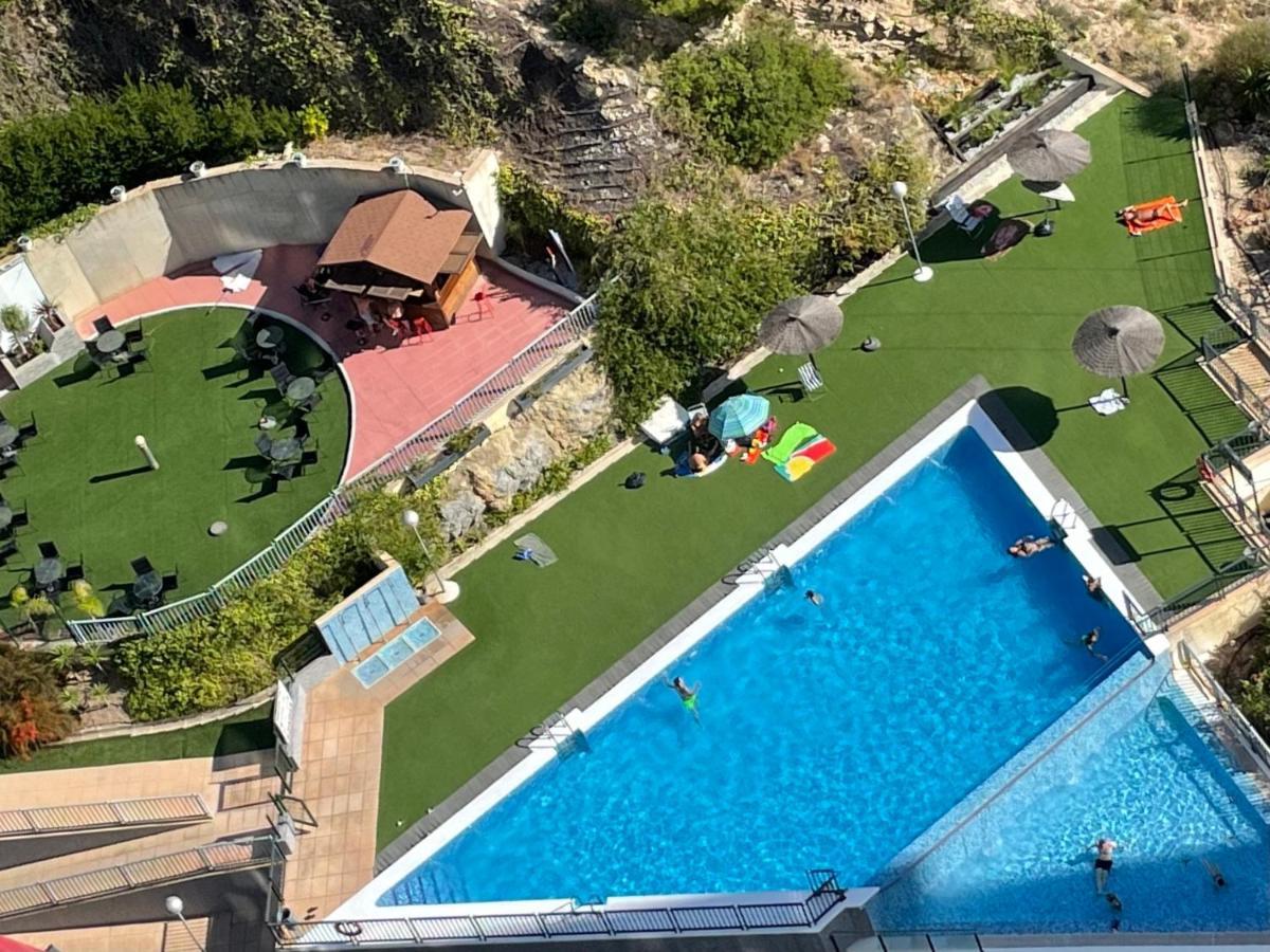 Lujoso Apartamento Con Vistas Al Mar En Mirador Del Mediterraneo By Gestaltur Benidorm Kültér fotó