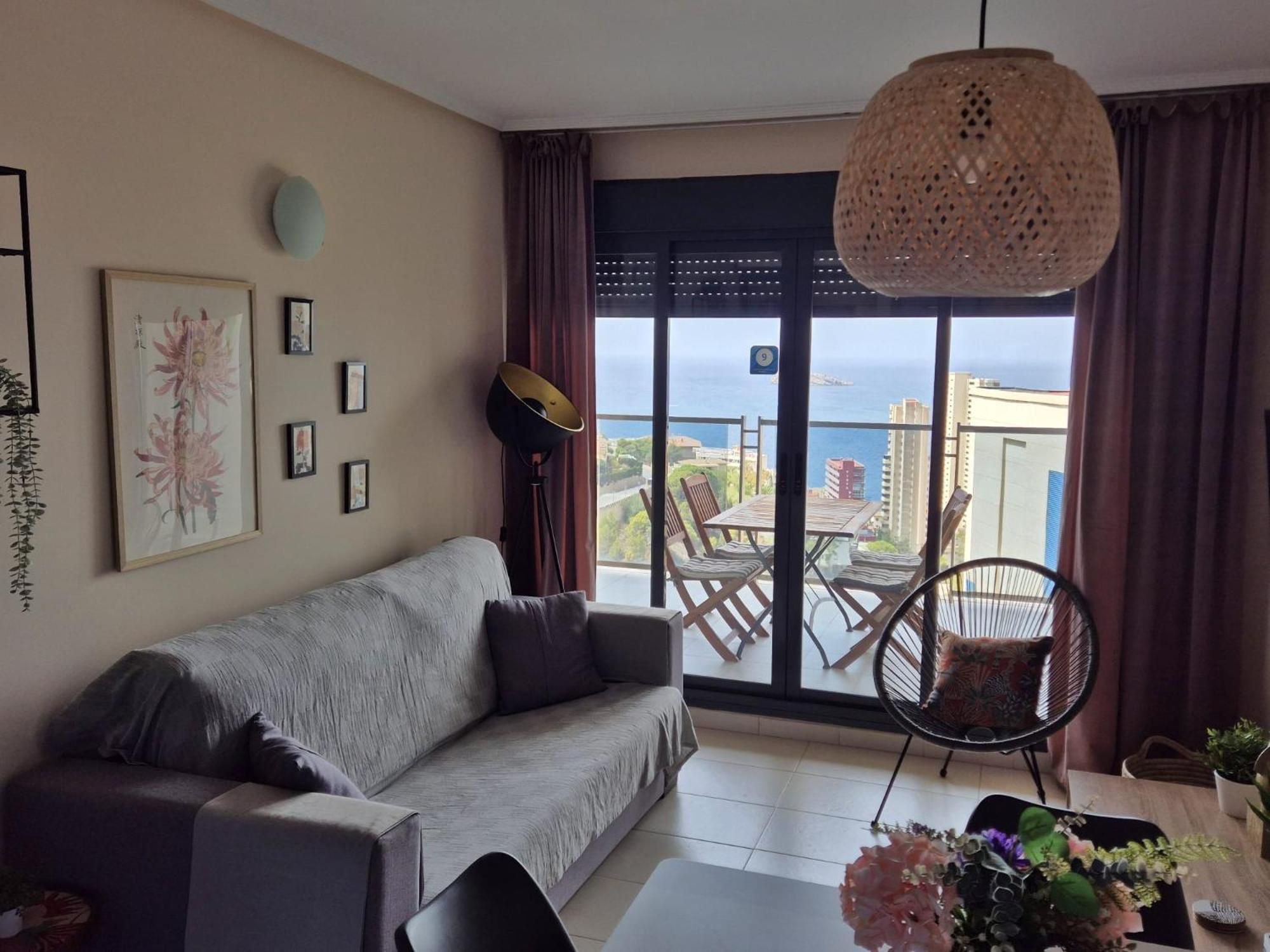 Lujoso Apartamento Con Vistas Al Mar En Mirador Del Mediterraneo By Gestaltur Benidorm Kültér fotó